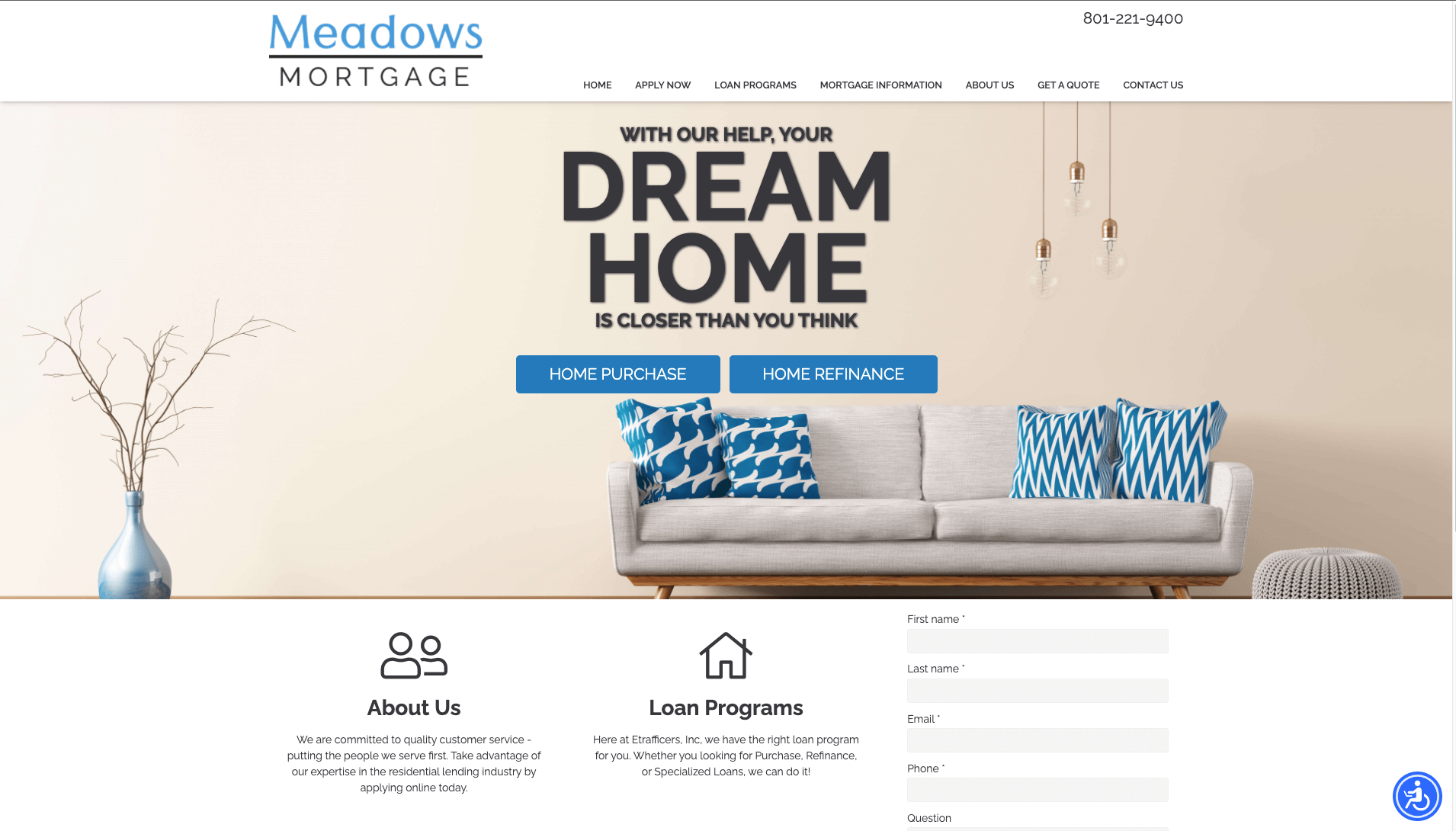 Meadows Mortgage Template