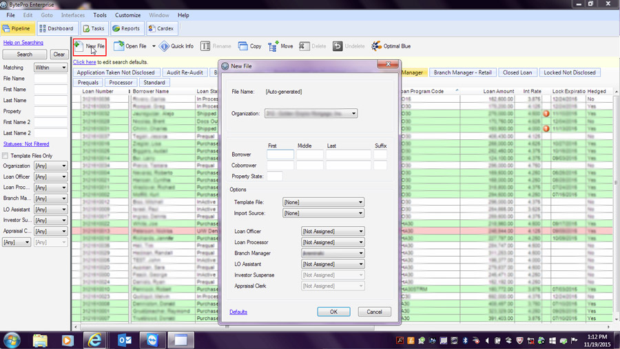 Import Fannie Mae 3.2 into Byte Step #1