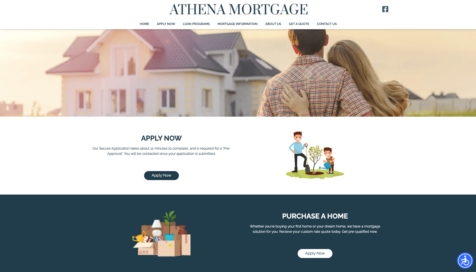 Athena Mortgage Template