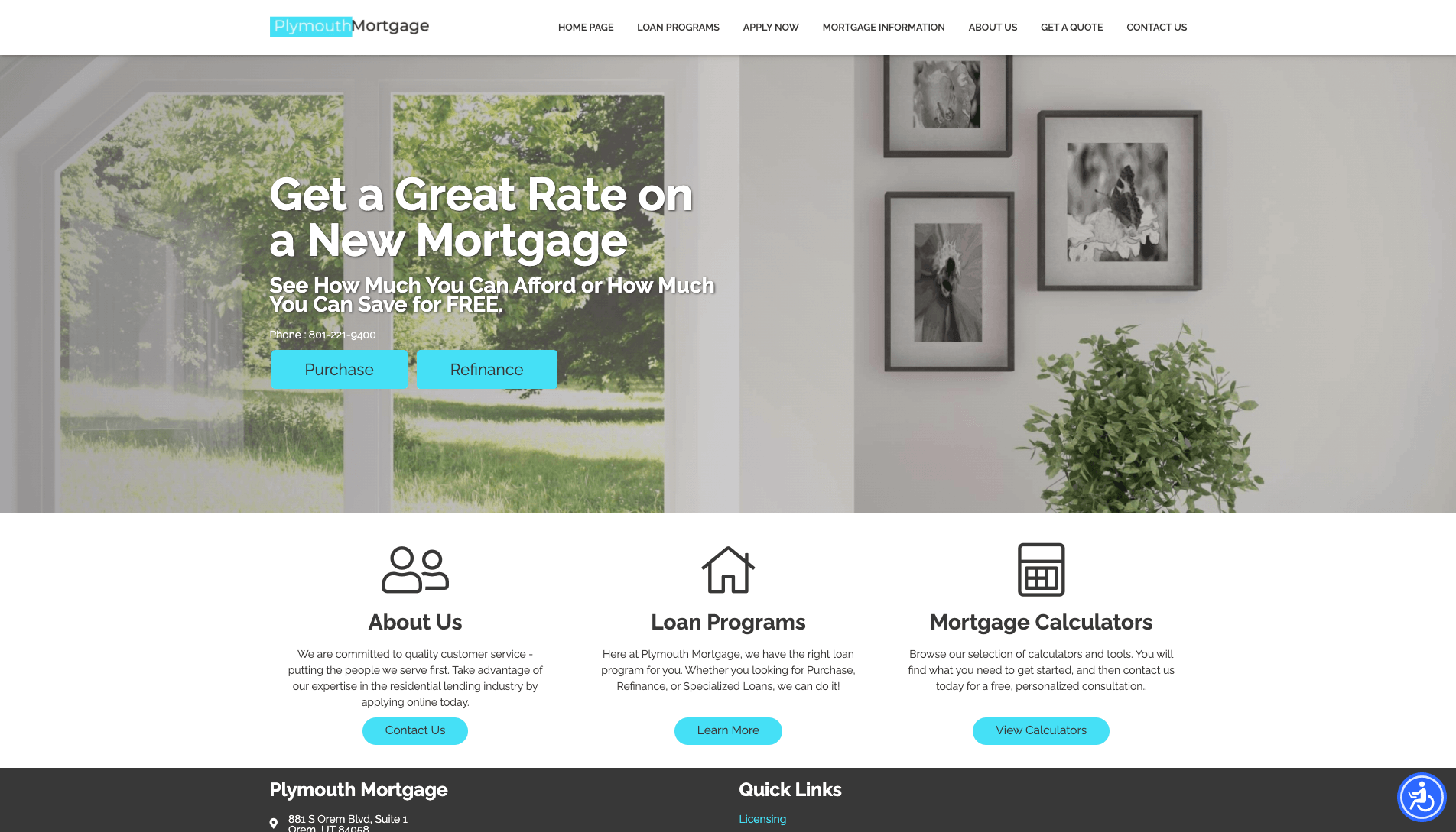 Plymouth Mortgage Template
